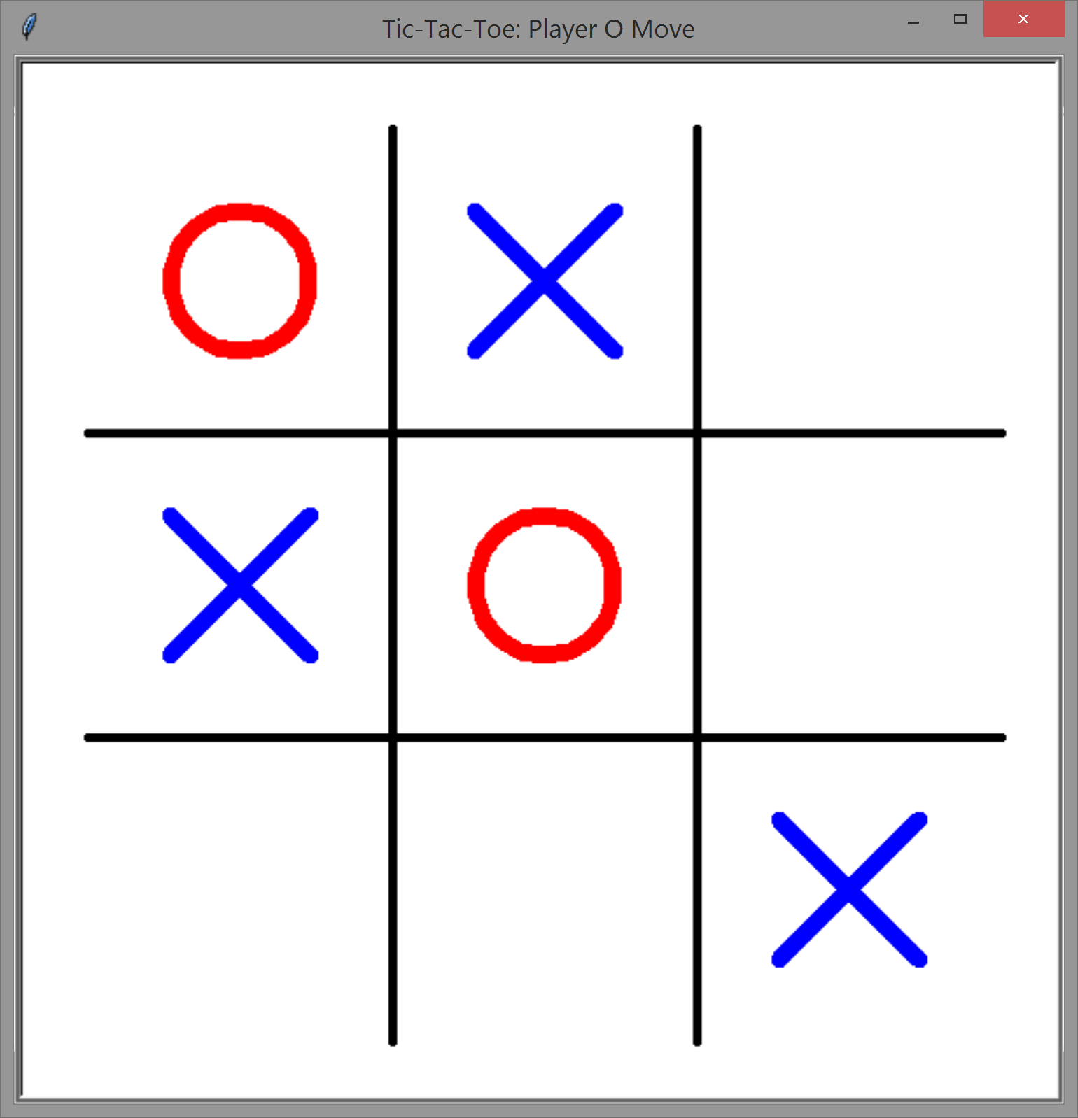 Tic Tac Toe game with GUI using tkinter in Python - GeeksforGeeks