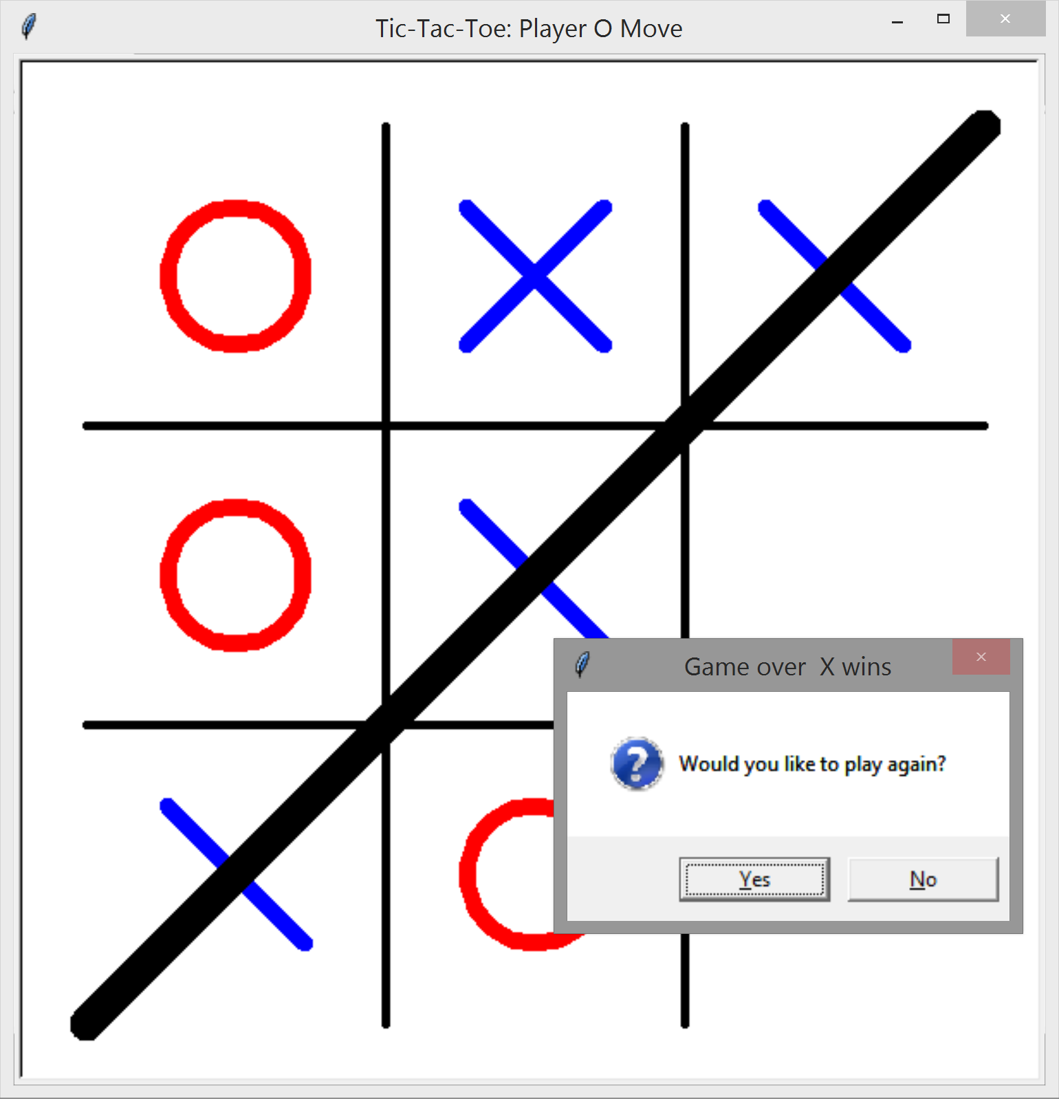 Python tic-tac-toe using tkinter - Code Review Stack Exchange